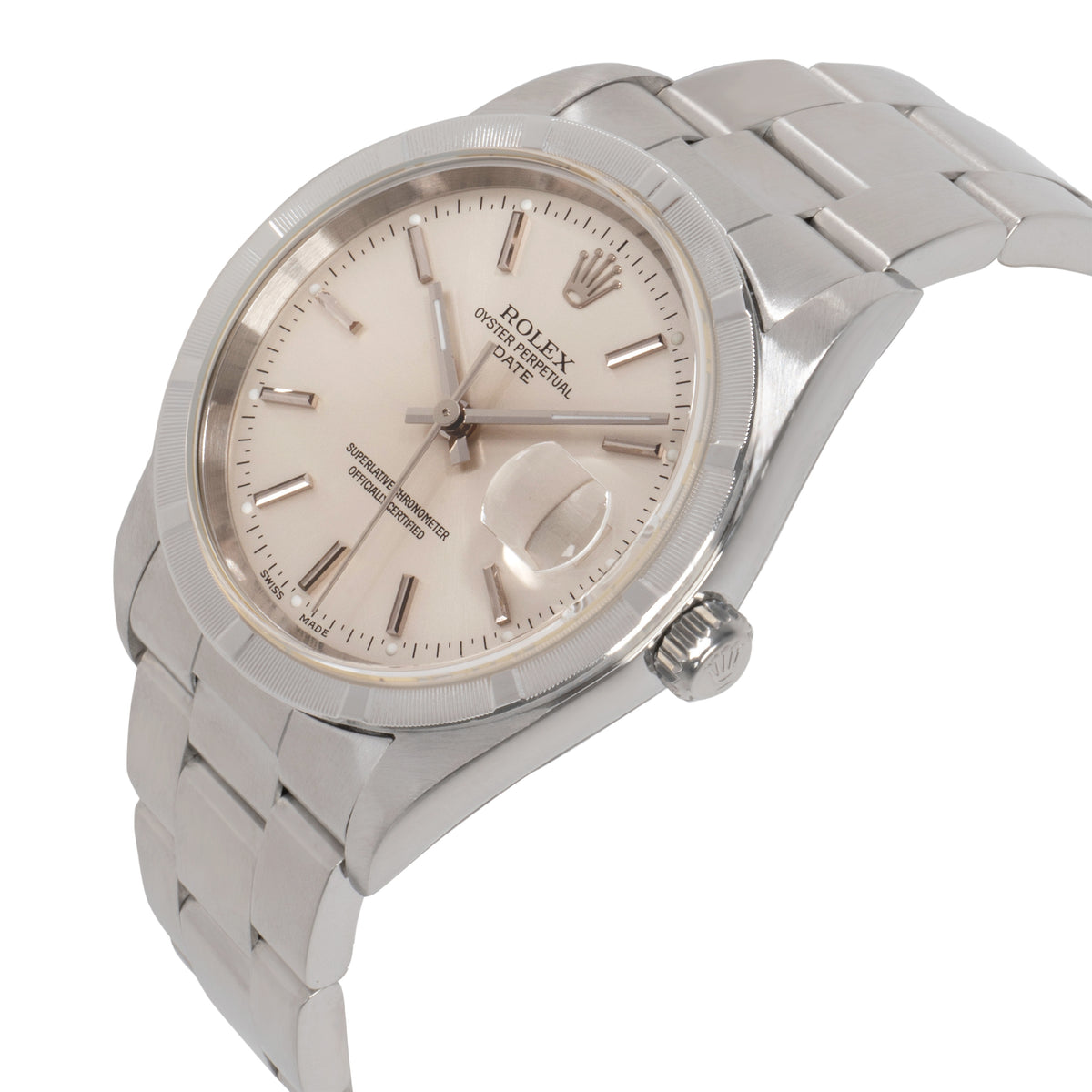Rolex Date 15210 Men's Watch in  Stainless Steel