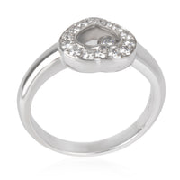 Chopard Happy Diamonds Heart Ring in 18K White Gold 0.33 CTW