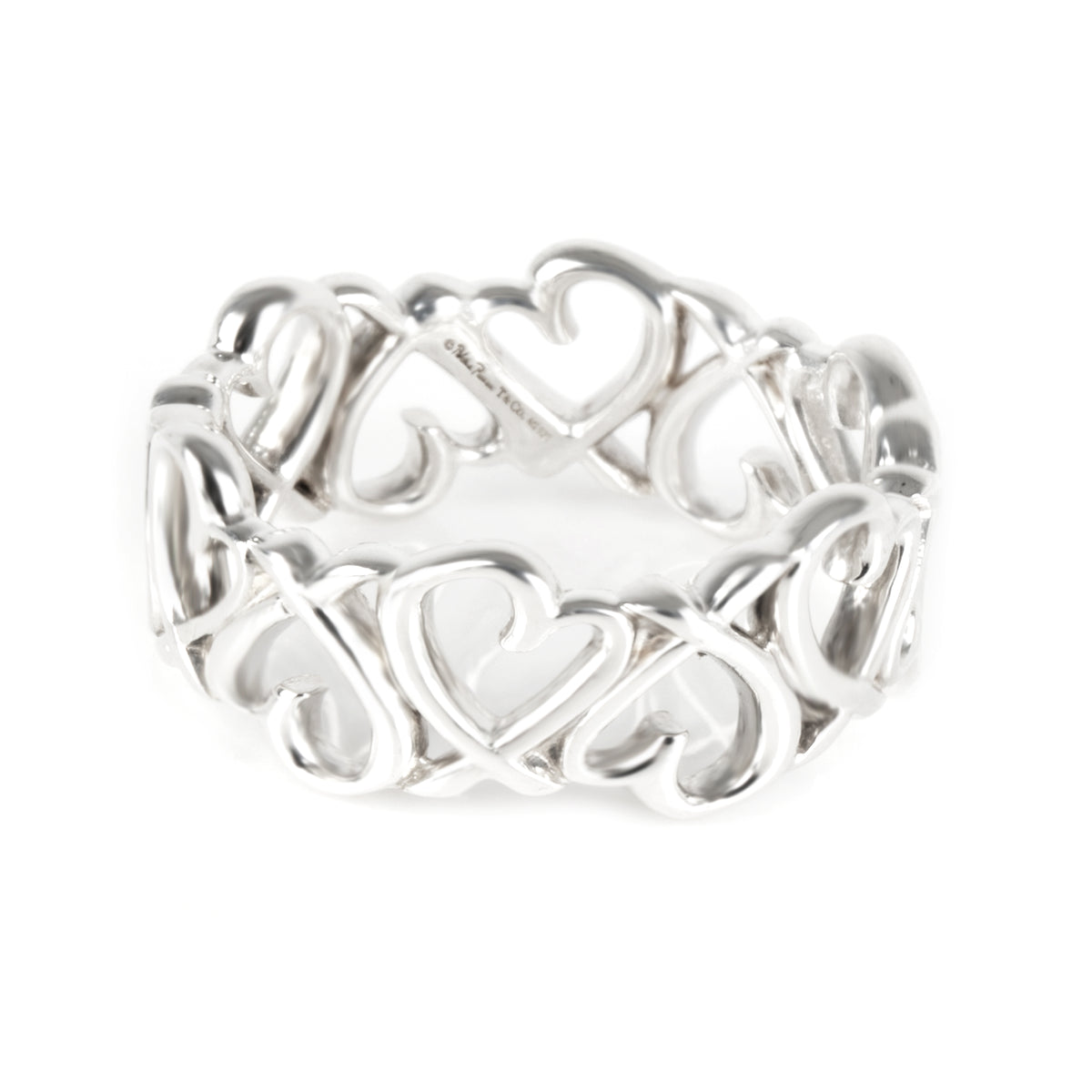 Tiffany & Co. Paloma Picasso Loving Heart in  Sterling Silver