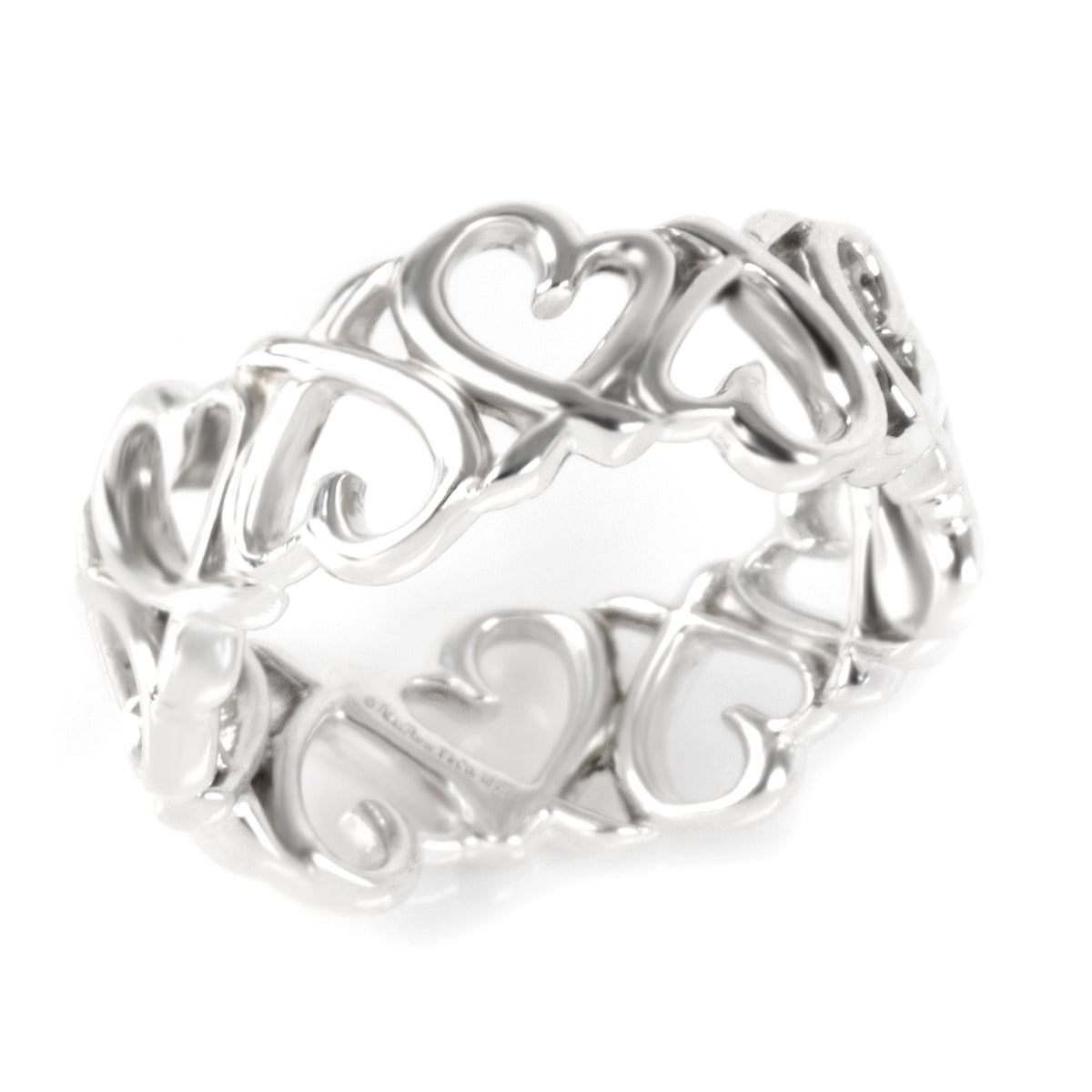 Tiffany & Co. Paloma Picasso Loving Heart in  Sterling Silver