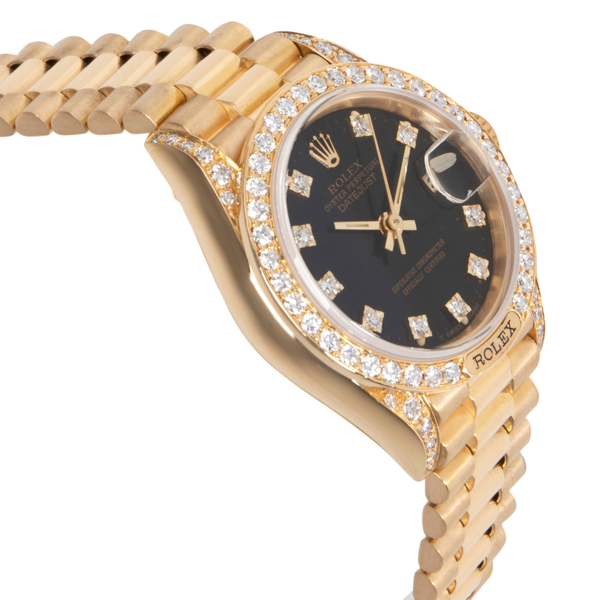 Rolex Datejust 69158 Women's Watch in 18kt Yellow Gold