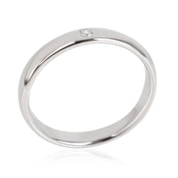 Tiffany & Co. Lucida Diamond Men's Ring in  Platinum 0.05 CTW