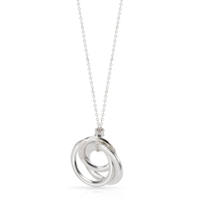 Tiffany & Co. Tiffany 1837 Interlocking Circles Necklace in  Sterling Silver