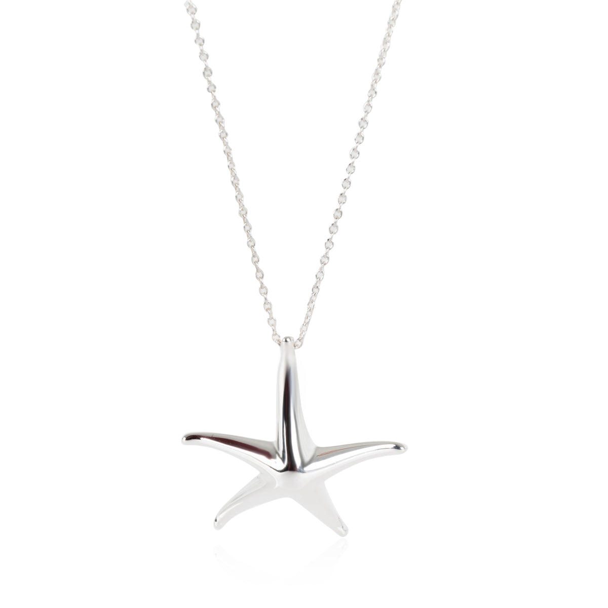 Tiffany & Co. Elsa Peretti Starfish Necklace in  Sterling Silver