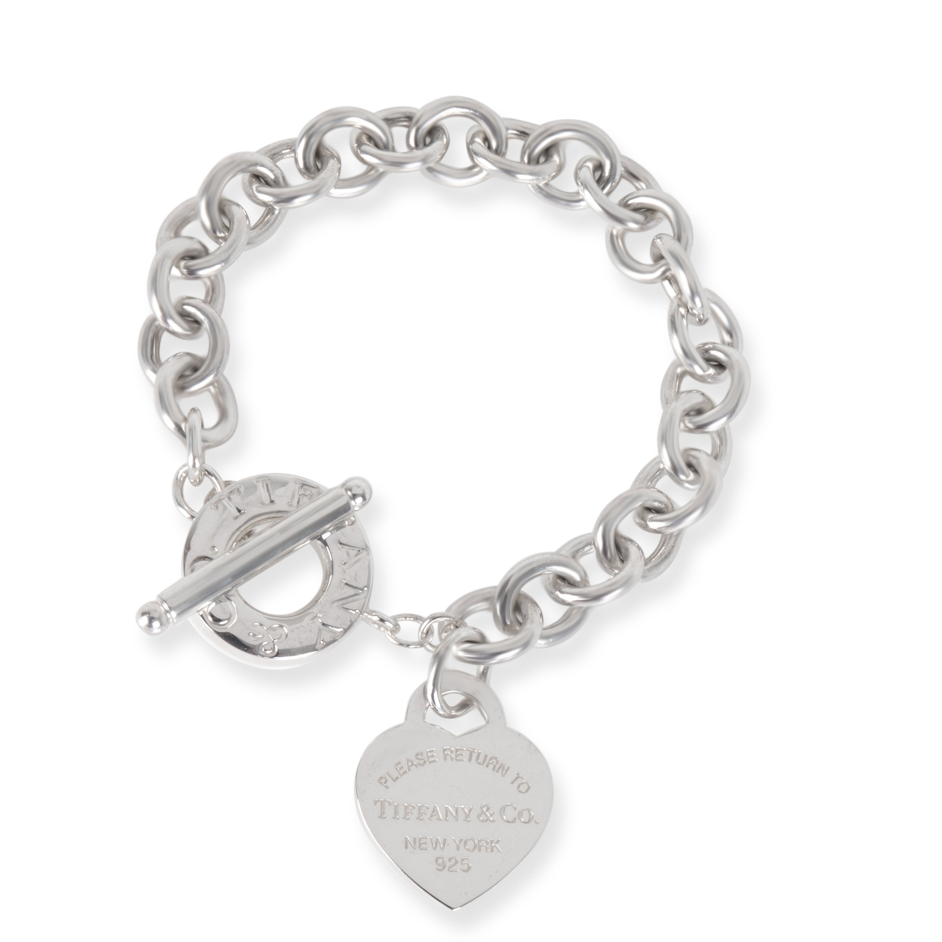 Tiffany and co hot sale heart tag toggle bracelet