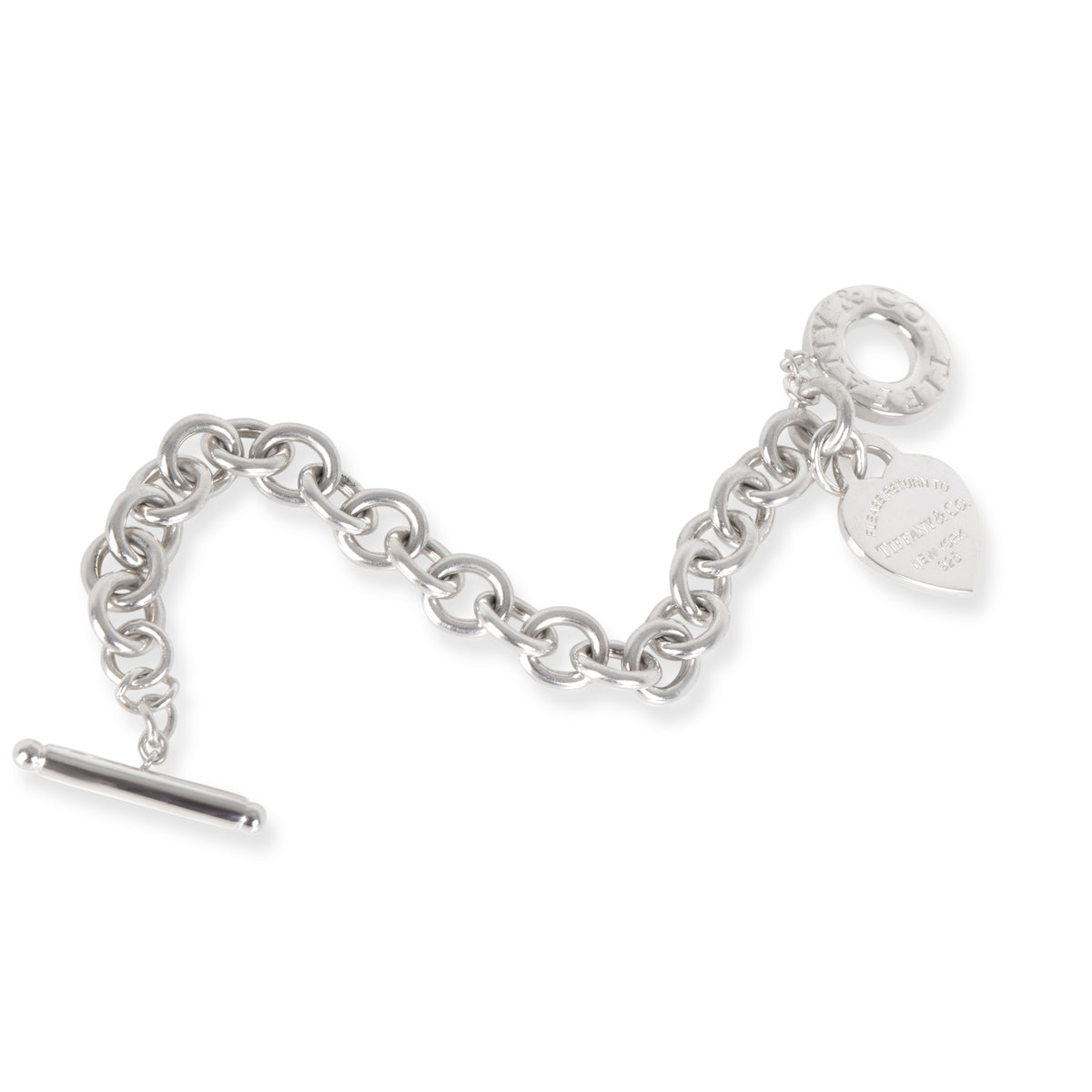 Tiffany & Co. Heart Tag Return to Tiffany Bracelet in  Sterling Silver