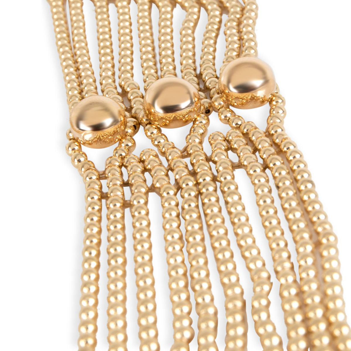 Cartier Diamond Draperie De Decollete Necklace in 18K 2 Tone Gold 0.6 CTW