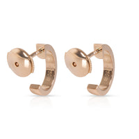 Cartier Love Huggie Earrings in 18K Rose Gold