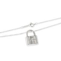 Tiffany & Co. 1837 Padlock Pendant in Sterling Silver