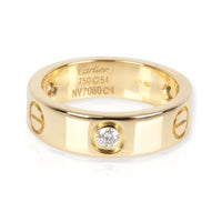 Cartier Love Diamond Band in 18K Yellow Gold 0.30 CTW