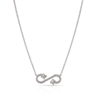 Tiffany & Co.  Enchant Diamond Necklace in  Platinum 0.23 CTW