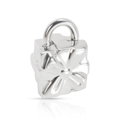 Tiffany & Co. Gift Box Lock Charm in  Sterling Silver