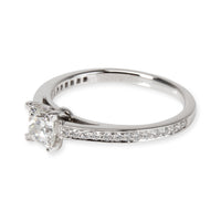Tiffany & Co. Grace Diamond Engagement Ring in Platinum (0.43 ct F/VS1)