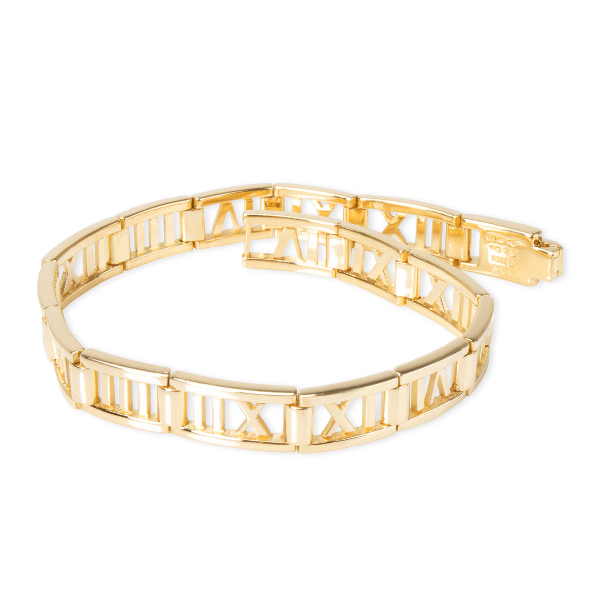 Tiffany & Co. Atlas Pierced Bracelet in 18K Yellow Gold
