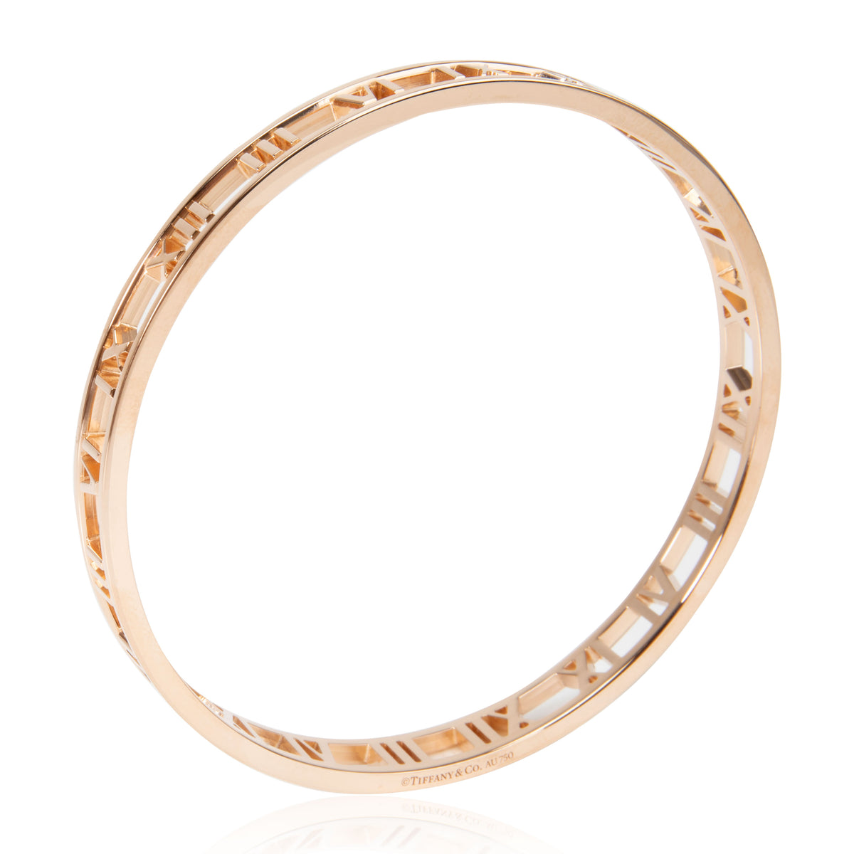 Tiffany & Co. Atlas Collection Bangle in 18K Rose Gold