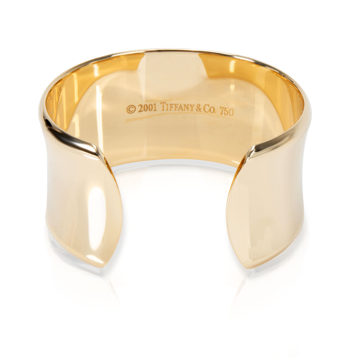 Tiffany & Co. 1837 Wide Cuff in 18K Yellow Gold