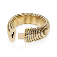 Cartier Flexible Tubogas Bracelet in 18K Yellow Gold & Stainless Steel