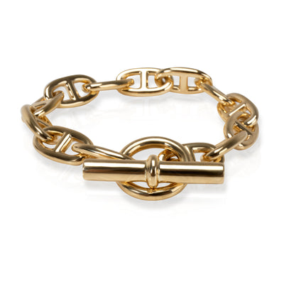 Hermès Chaine D'ancre Toggle Bracelet in 18K Yellow Gold