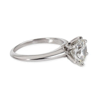 Tiffany & Co. Diamond Engagement Ring in  Platinum I VS1 1.75 CTW