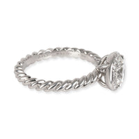 David Yurman Capri Collection Diamond Engagement Ring in Platinum I SI1 1.00ctw