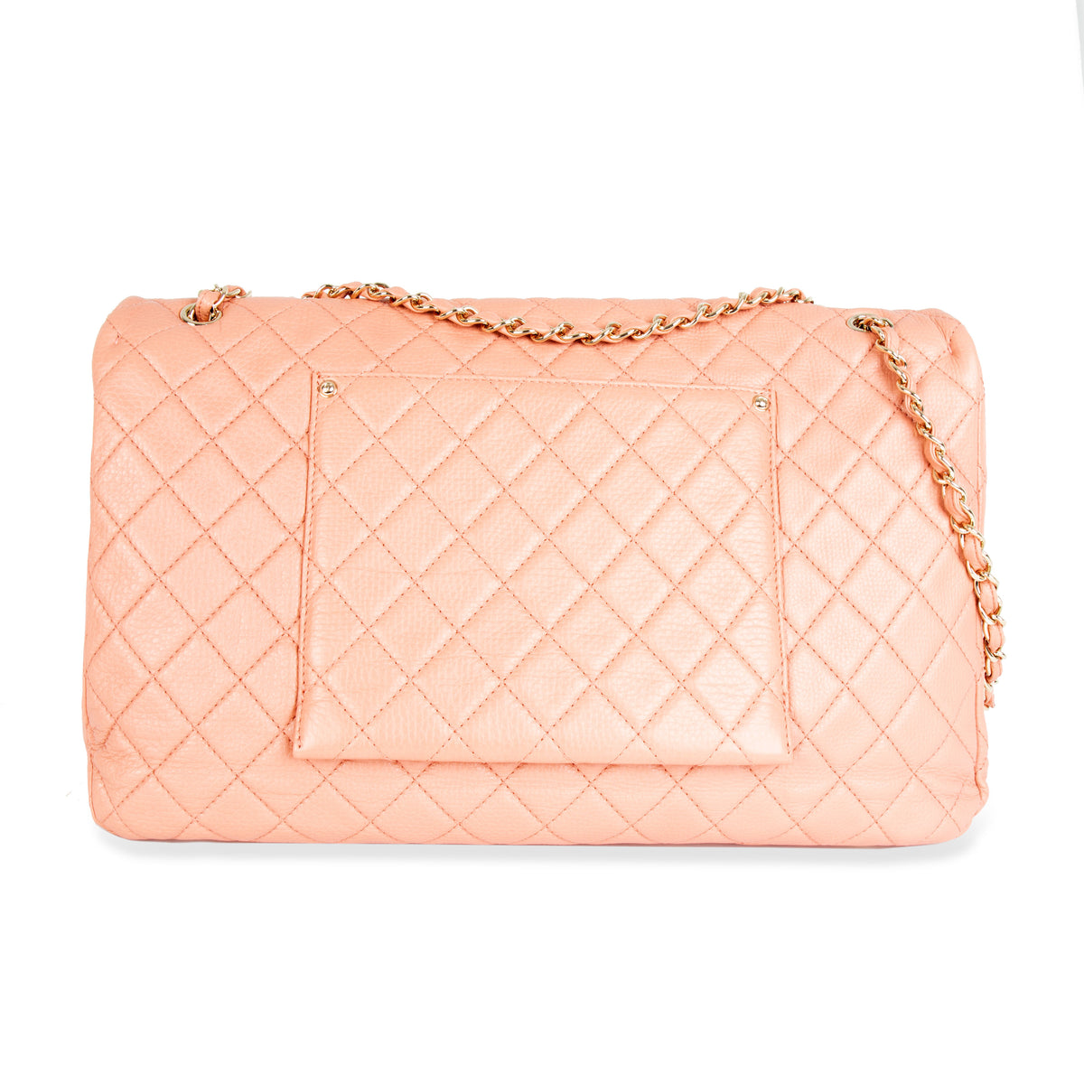 Chanel Pink Quilted Calfskin XXL Travel Flap Bag – myGemma