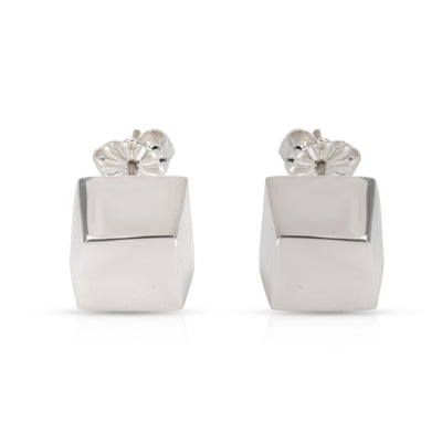 Tiffany & Co. Frank Gehry Cube Earring in Sterling Silver
