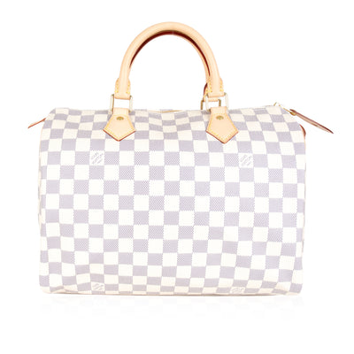 Louis Vuitton Damier Azur Speedy 30 Bag