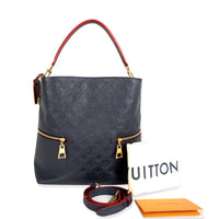 Louis Vuitton Marine & Rouge Monogram Empreinte Leather Melie Shoulder Bag