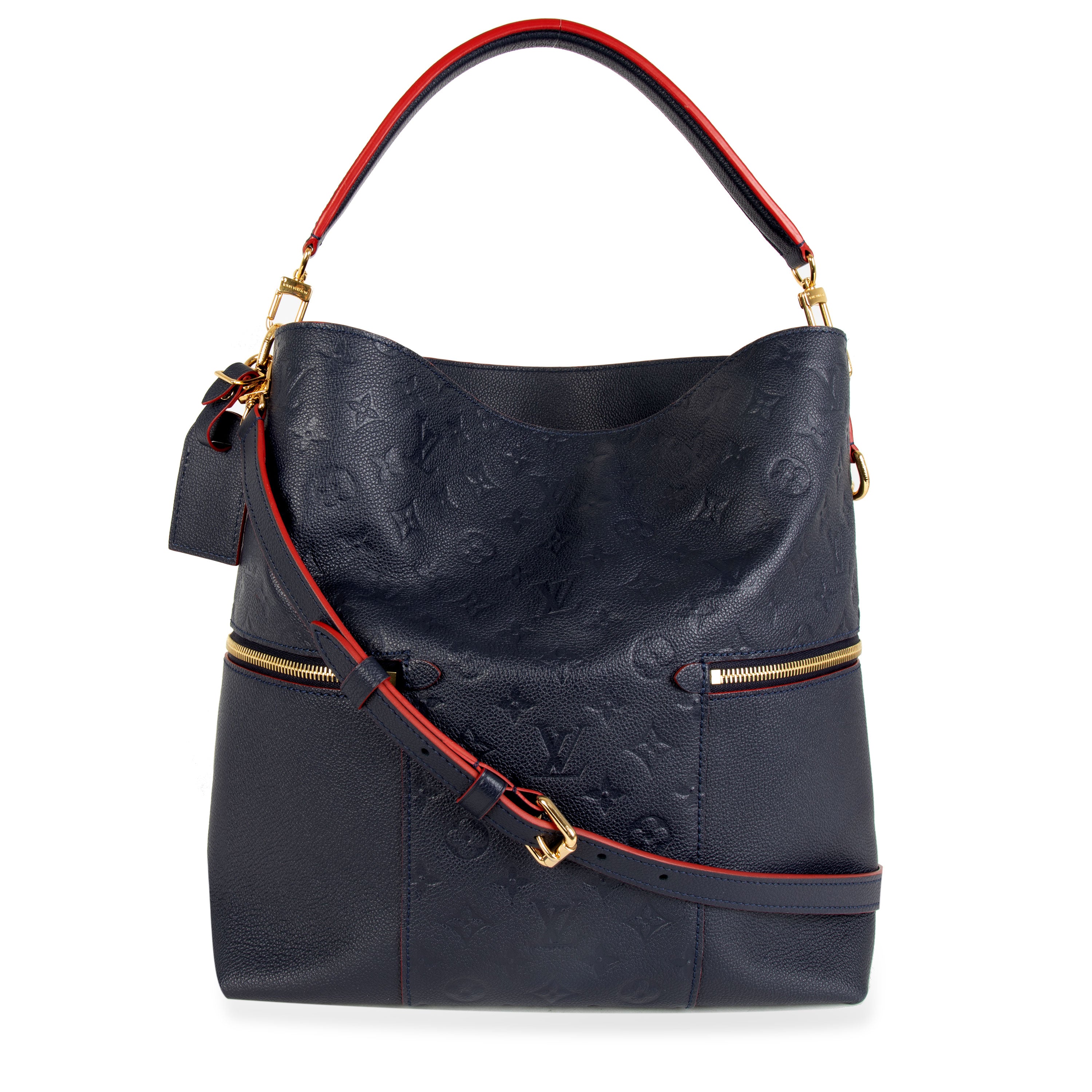 Louis Vuitton Melie Hobo in Empreinte Marine Rouge (new condition