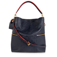 Louis Vuitton Marine & Rouge Monogram Empreinte Leather Melie Shoulder Bag