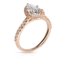 Brilliant Earth Pear Diamond Engagement Ring in 14K Rose Gold GIA F SI1 1.6 CTW