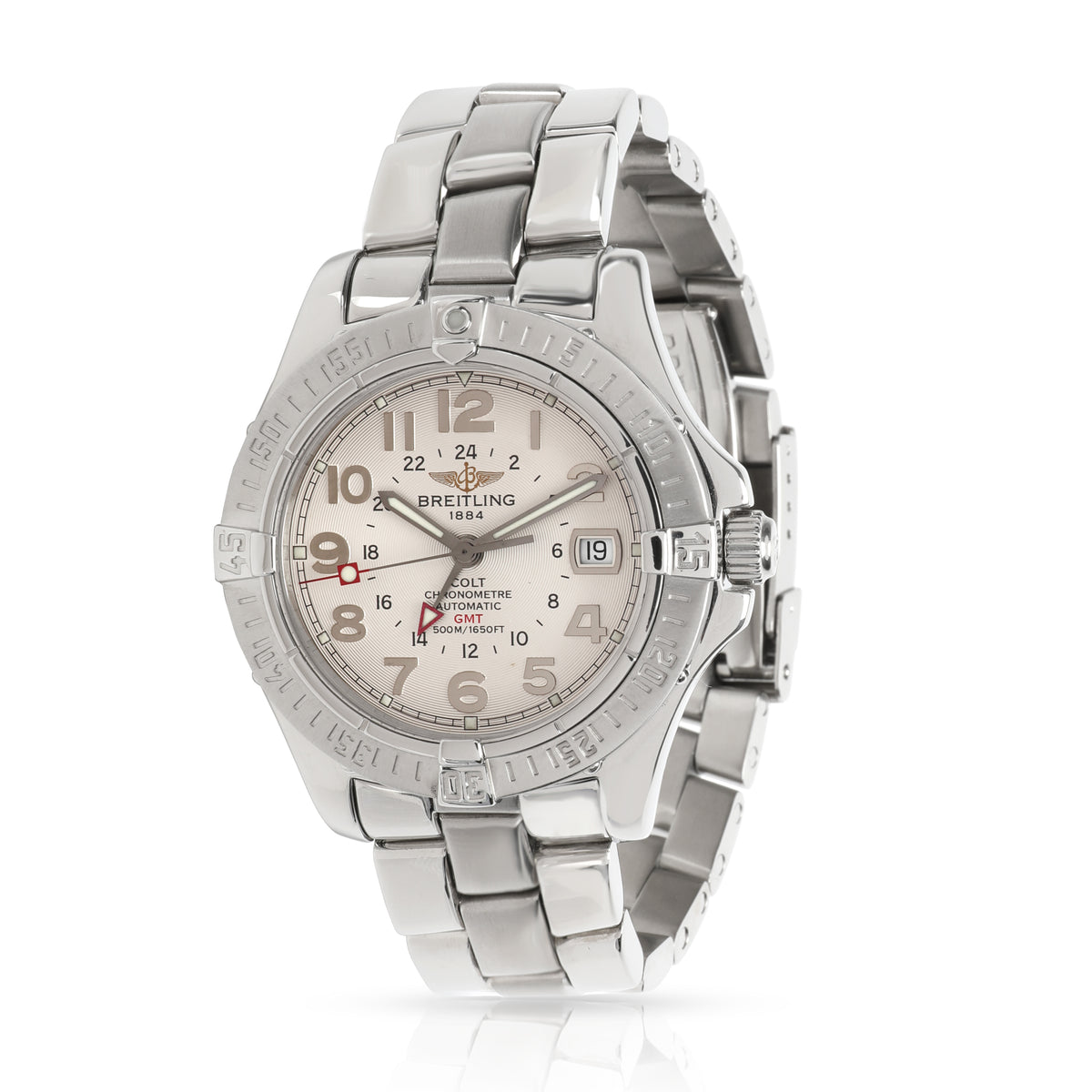 Breitling Colt GMT A32350 Men's Watch in  Stainless Steel