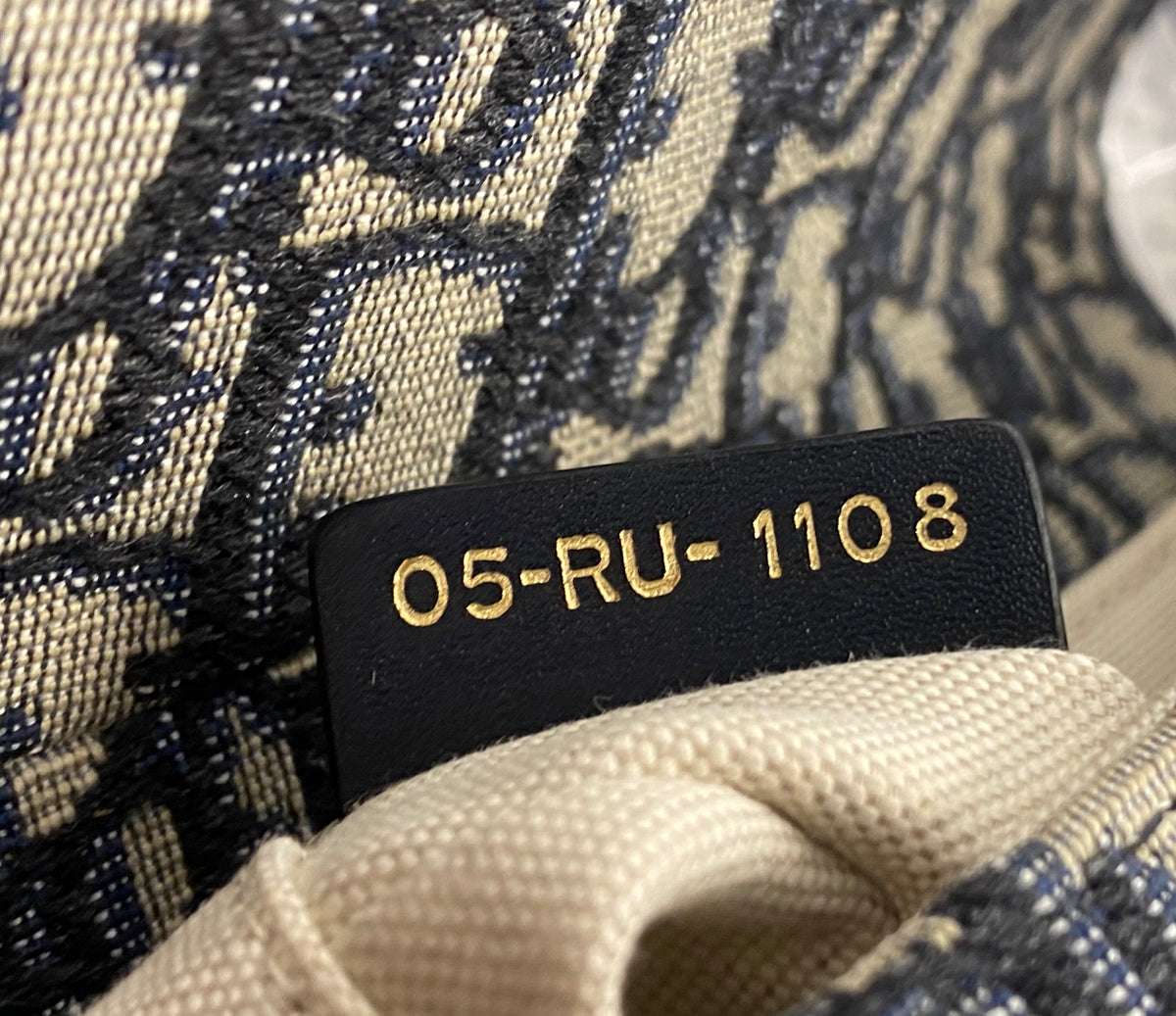 Dior Blue Oblique Jacquard Saddle Pouch – myGemma
