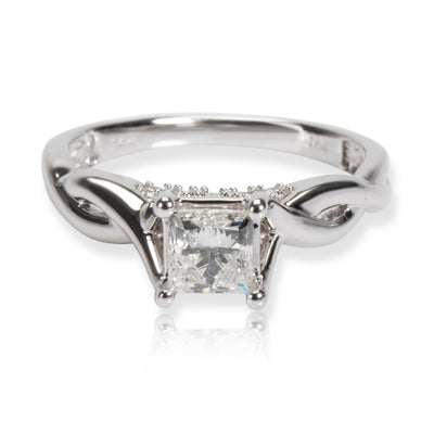 Zales Princess Diamond Engagement Ring in 14K White Gold CTW