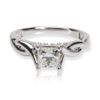 Zales Princess Diamond Engagement Ring in 14K White Gold 1.00 CTW