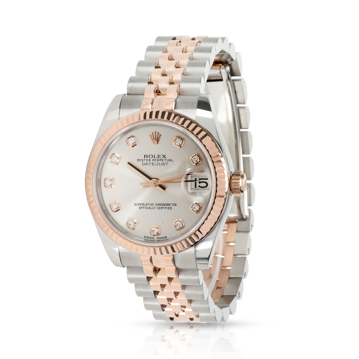 Rolex Datejust 178271 Unisex Watch in 18kt Rose Gold/Stainless Steel