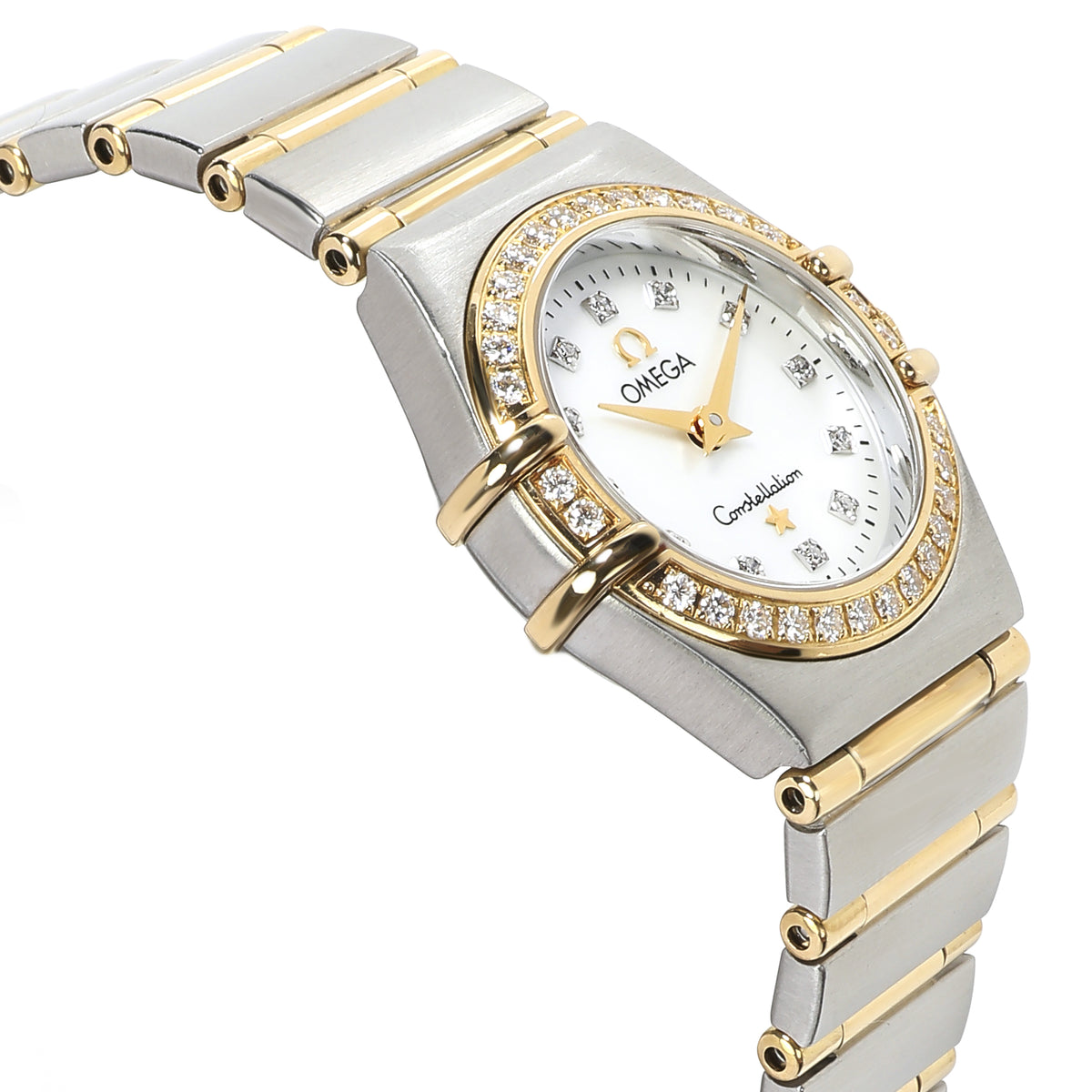 Omega Constellation 1267.75.00 Women's Watch in 18kt Stainless Steel/Yellow Gold