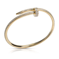 Cartier Juste un Clou Diamond Bracelet in 18K Yellow Gold 2.26 CTW