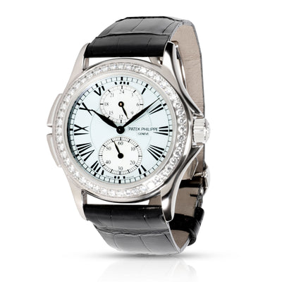 Patek Philippe Travel Time 4934G-001 Women's Watch in 18kt White Gold