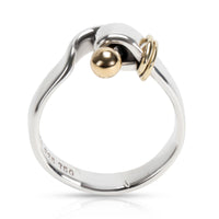 Tiffany & Co. Hook Ring in 18K Yellow Gold/Sterling Silver