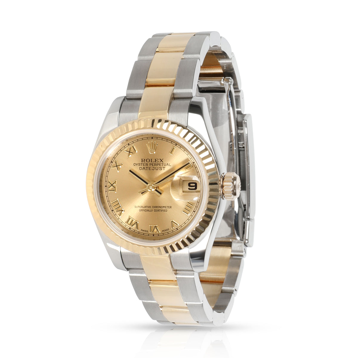Rolex Datejust 179173 Women's Watch in 18kt Stainless Steel/Yellow Gold