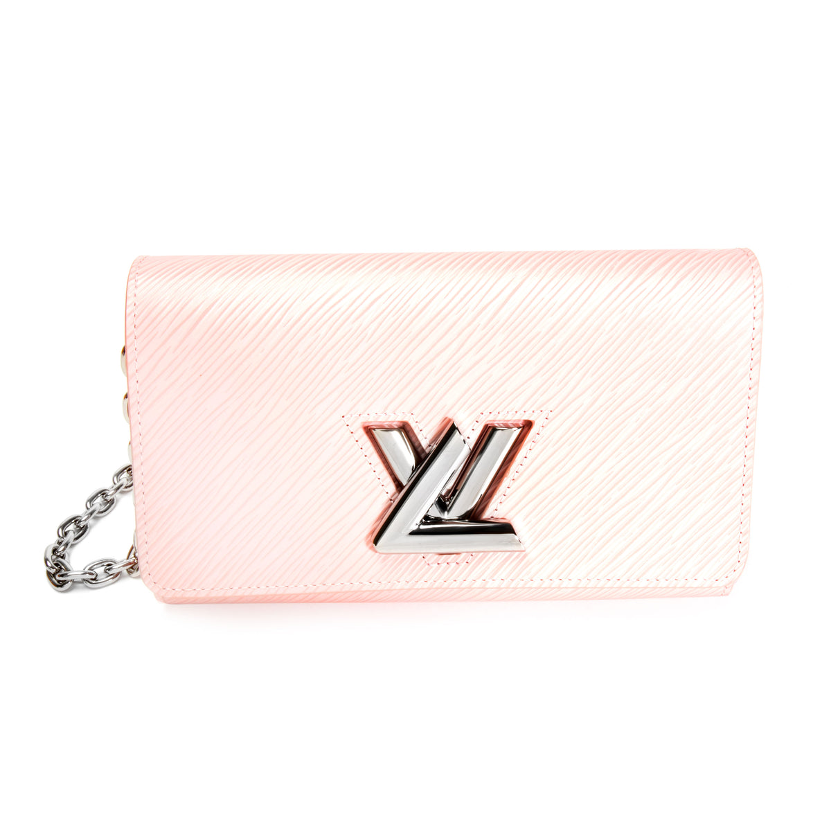 Louis Vuitton Rose Ballerine Epi Leather Twist Chain Wallet – myGemma