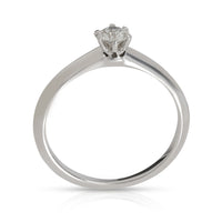 Tiffany & Co. Solitaire Diamond Engagement Ring in  Platinum D VS1 0.26 CTW