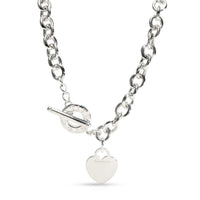 Tiffany & Co. Heart Tag Necklace in  Sterling Silver