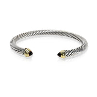 David Yurman Cable Amethyst Bangle in Sterling Silver