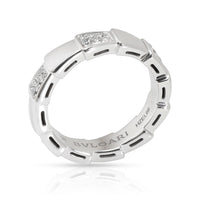 Bulgari Viper Diamond Ring in 18K White Gold 0.43 CTW