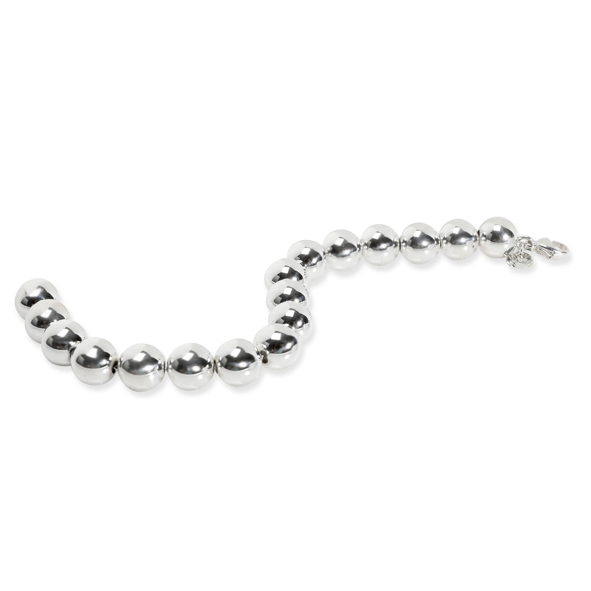 Tiffany & Co. Hardware Ball Bracelet in  Sterling Silver