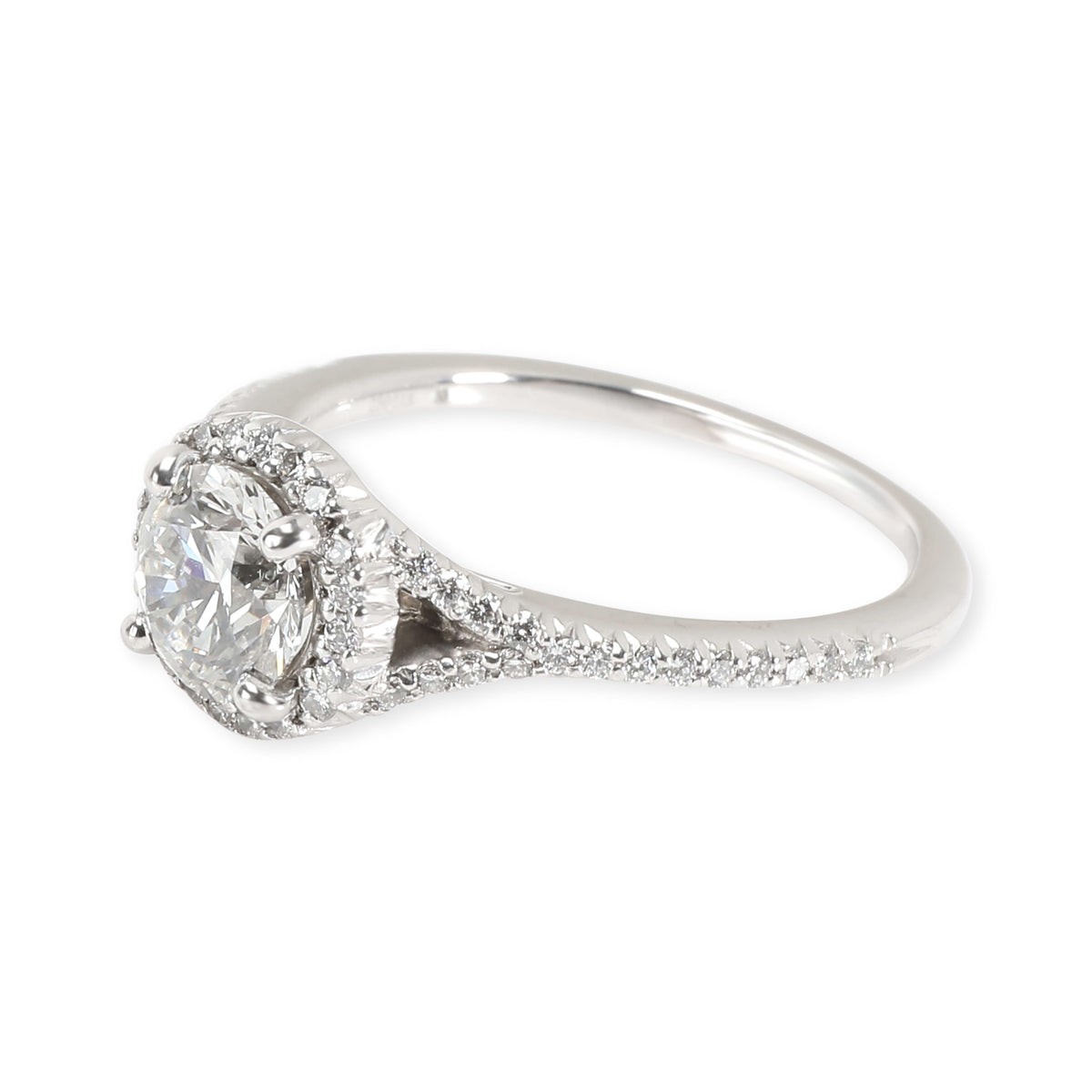 Ritani GIA Certified Diamond Engagement Ring in Palladium G VS2 1.3 CTW