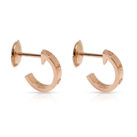 Cartier Love Hoop Earring in 18K Rose Gold