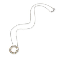 Tiffany & Co. Schlumberger Diamond Necklace in Platinum 0.50 CTW